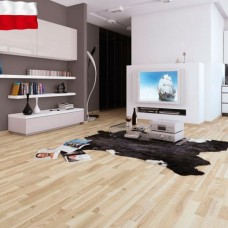 Паркетная доска Barlinek WOLFSBURG Дуб 3 полосний, білий матовий лак